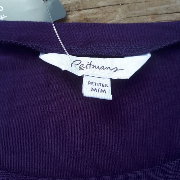 Reitmans Dressy T-Shirt Floral Details - Picture 6 of 6